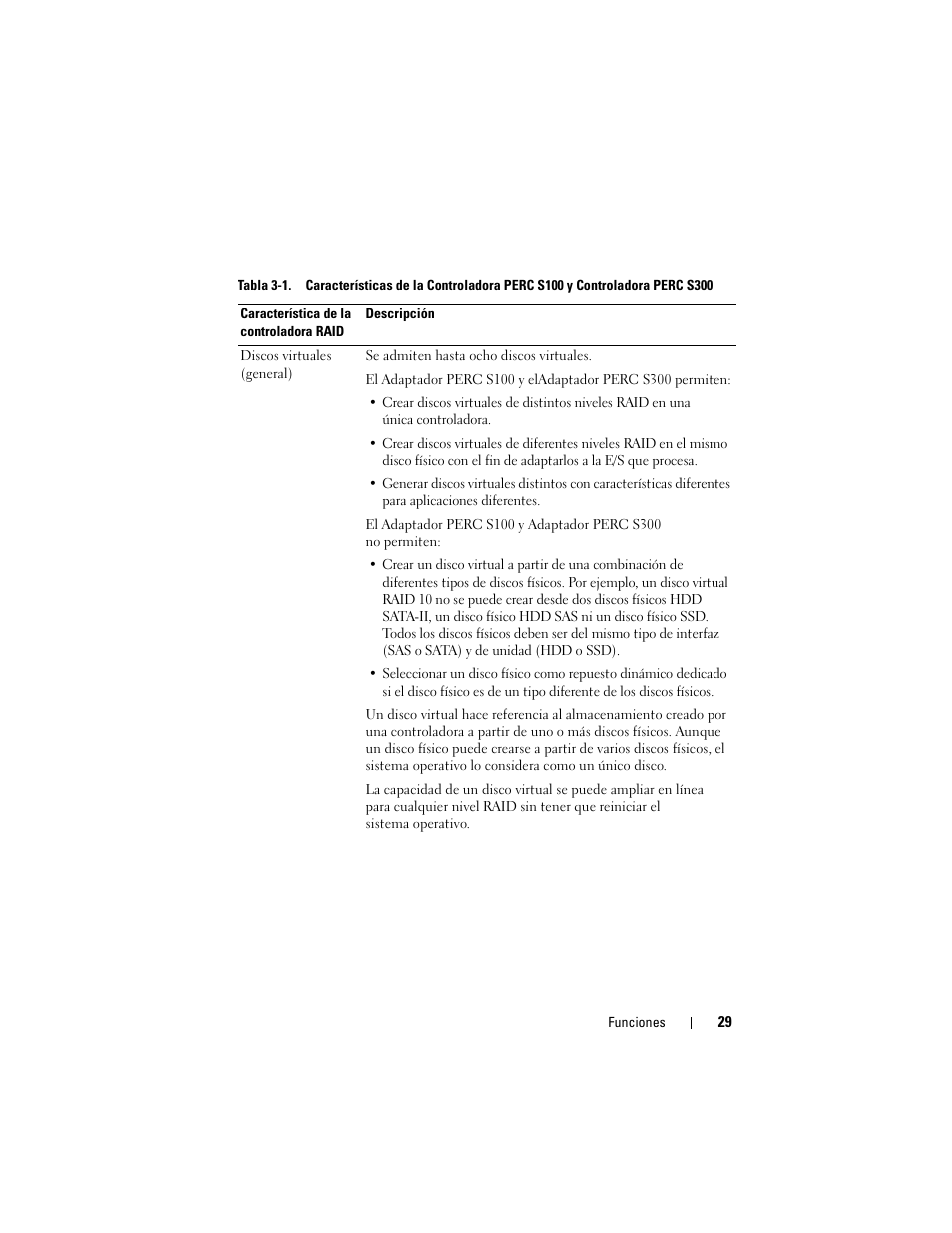 Dell PowerEdge RAID Controller S100 User Manual | Page 29 / 124