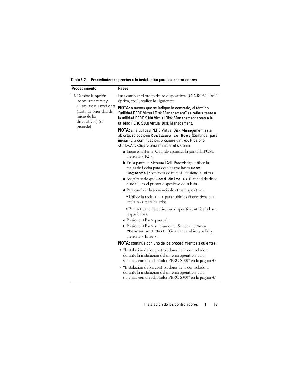 Dell PowerEdge RAID Controller S100 User Manual | Page 43 / 124