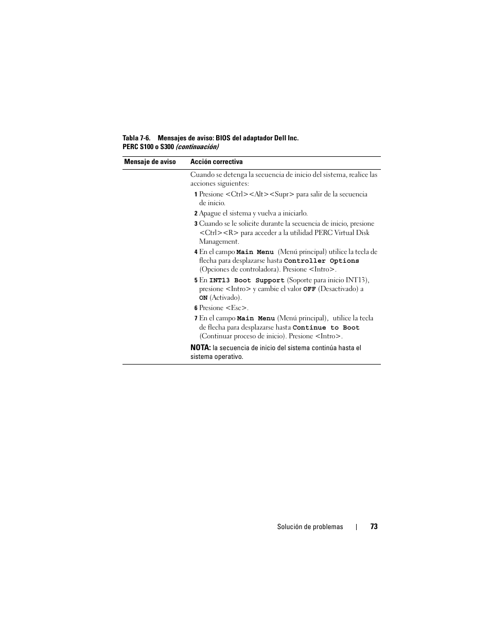 Dell PowerEdge RAID Controller S100 User Manual | Page 73 / 124