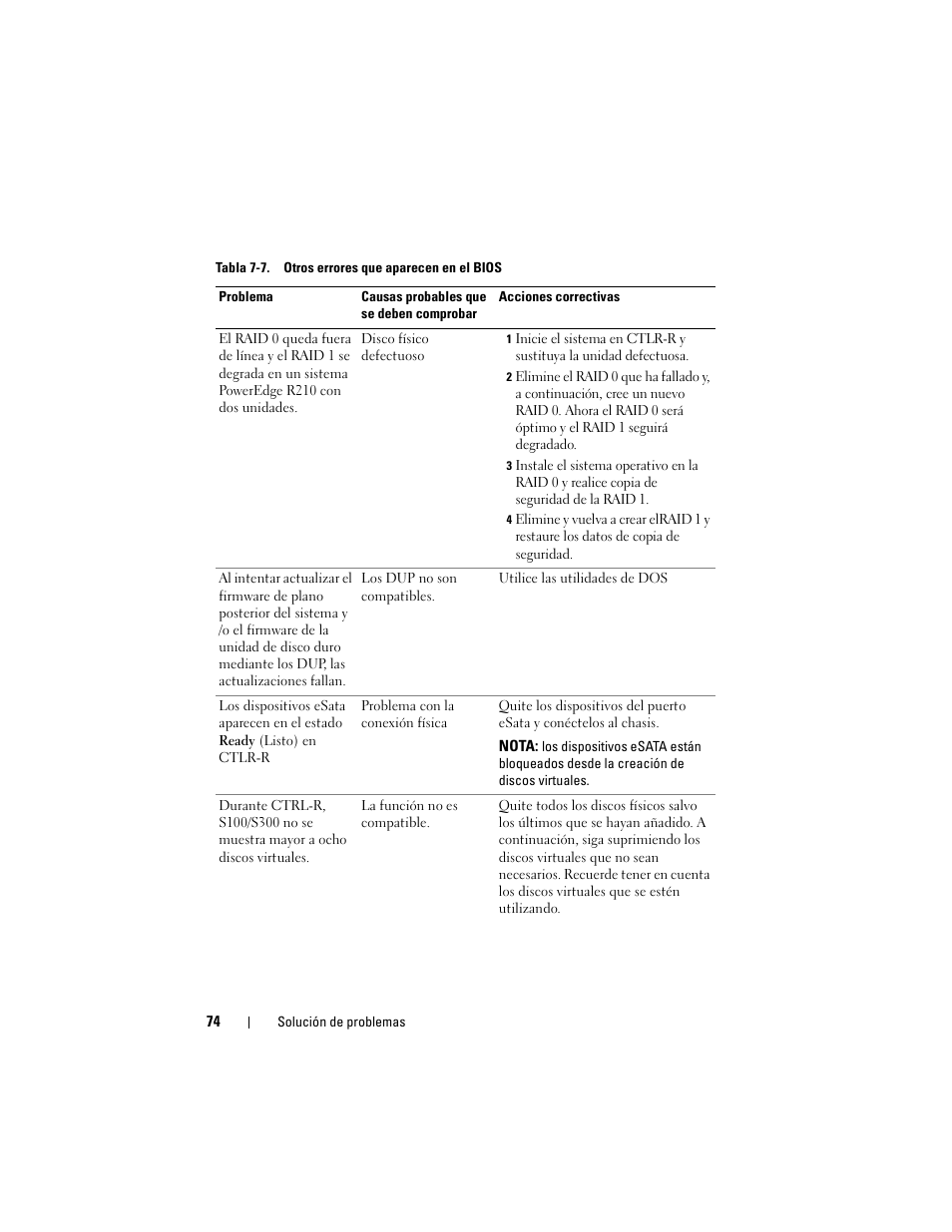 Dell PowerEdge RAID Controller S100 User Manual | Page 74 / 124