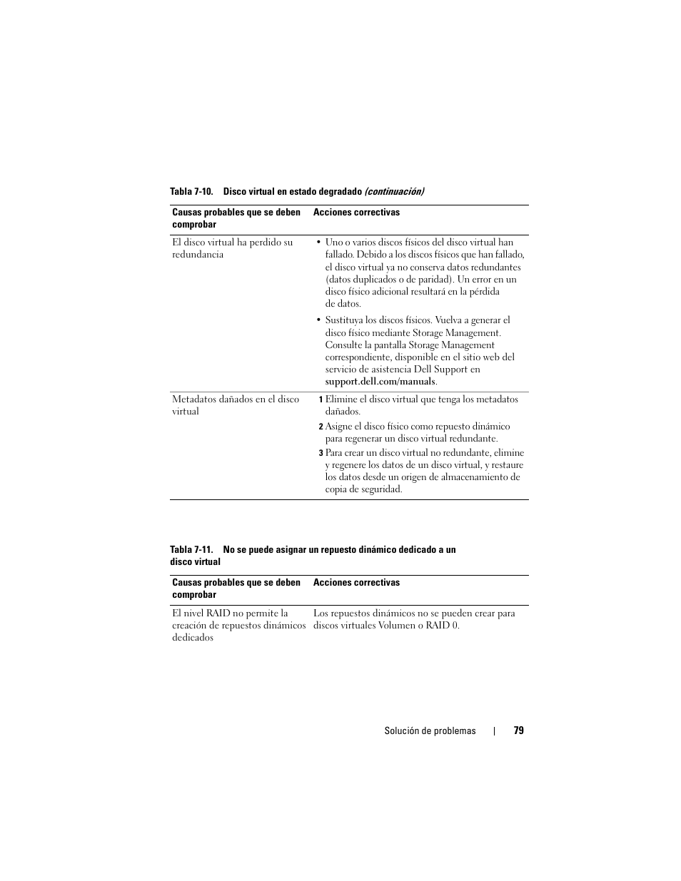 Dell PowerEdge RAID Controller S100 User Manual | Page 79 / 124