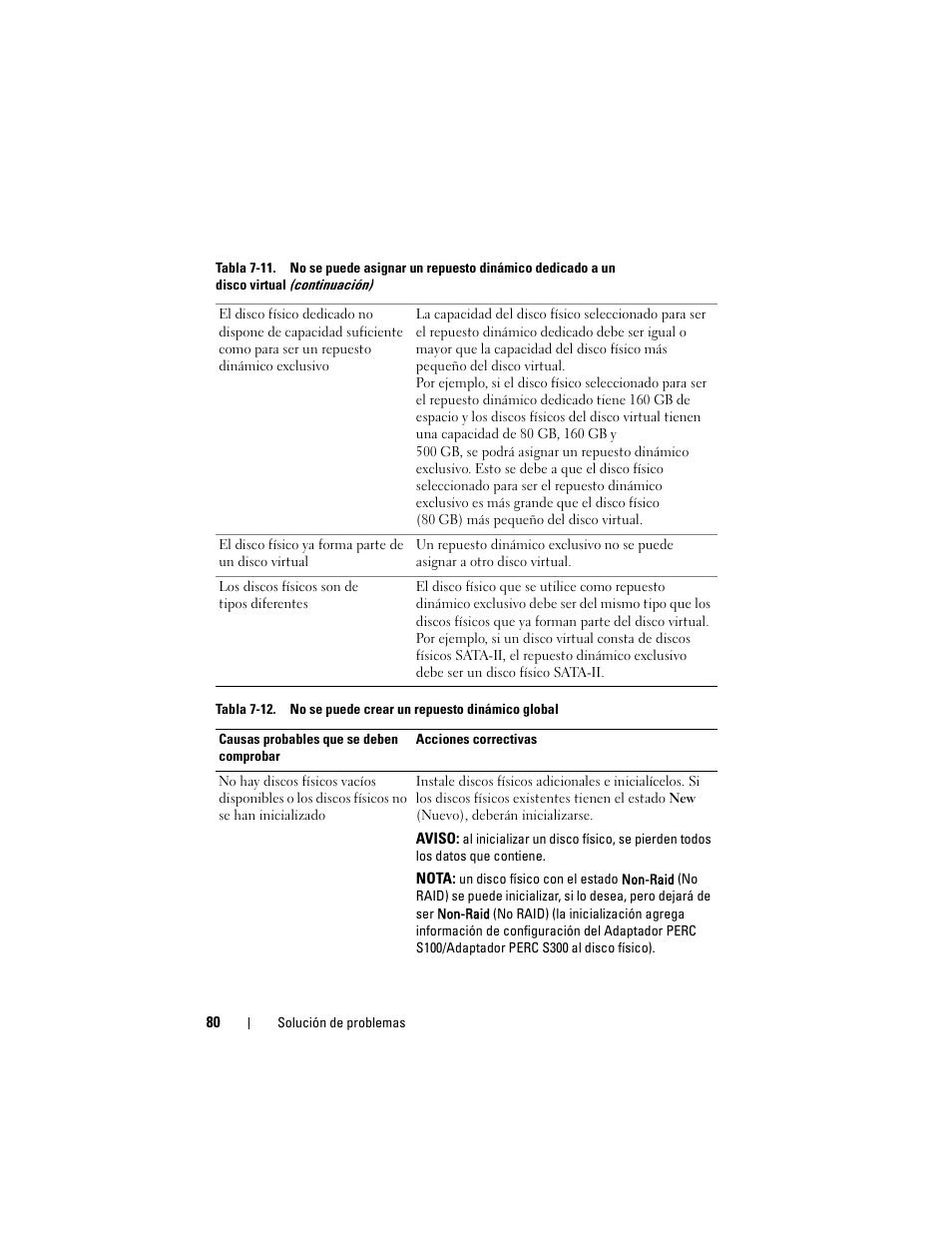 Dell PowerEdge RAID Controller S100 User Manual | Page 80 / 124