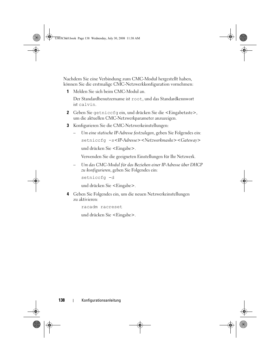 Dell POWEREDGE M905 User Manual | Page 140 / 232