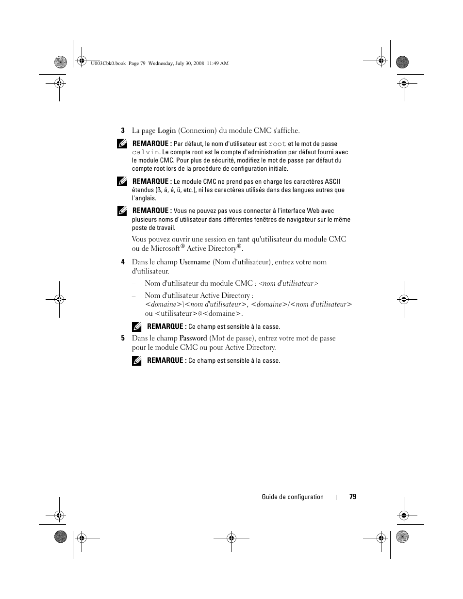 Dell POWEREDGE M905 User Manual | Page 81 / 232