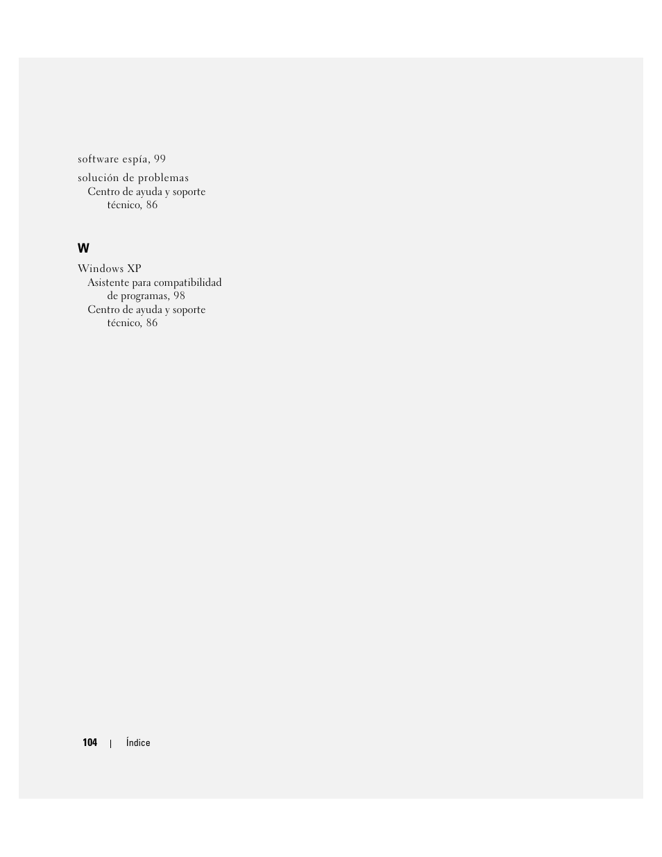 Dell Latitude D810 User Manual | Page 104 / 104