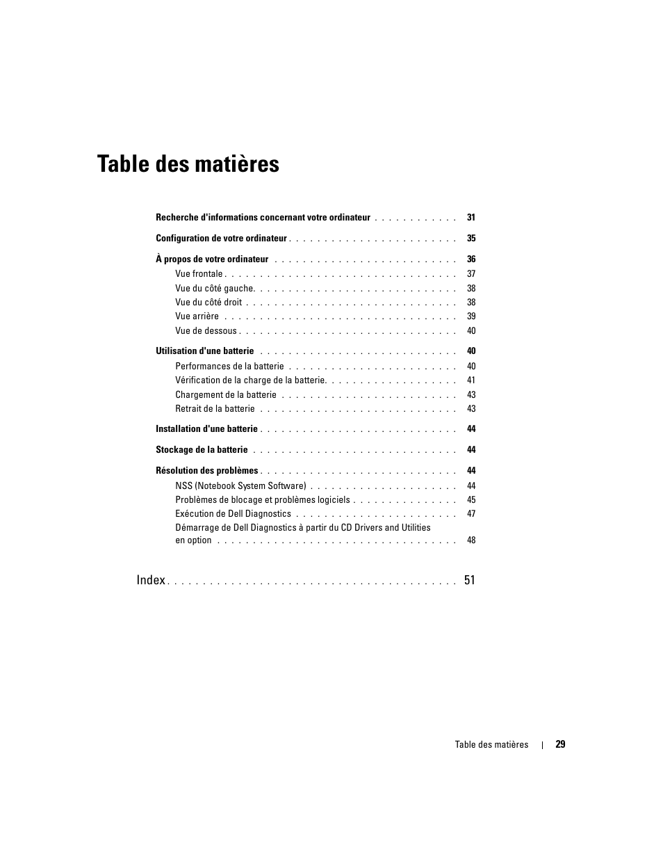 Dell Latitude D810 User Manual | Page 29 / 104