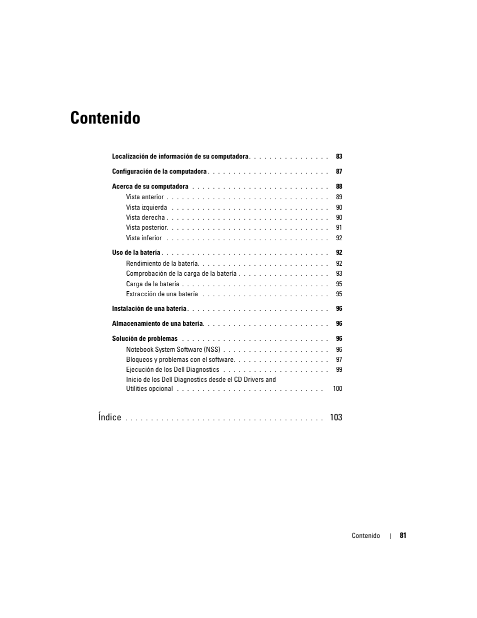 Dell Latitude D810 User Manual | Page 81 / 104
