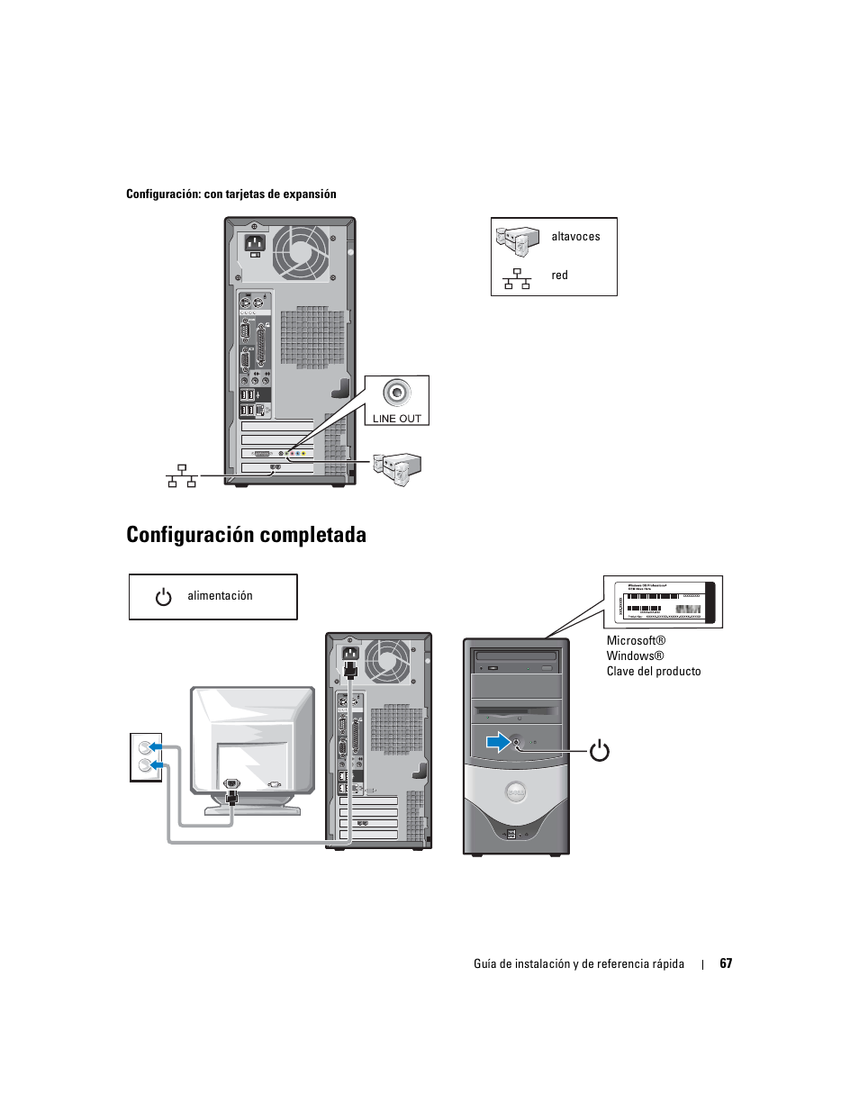 Configuración completada | Dell OptiPlex 160L User Manual | Page 69 / 82