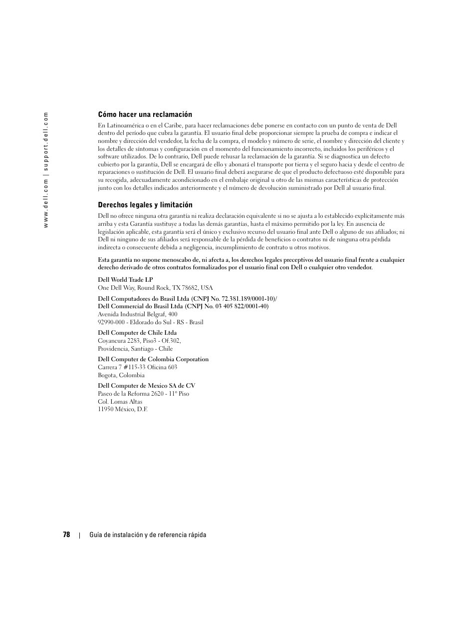 Dell OptiPlex 160L User Manual | Page 80 / 82