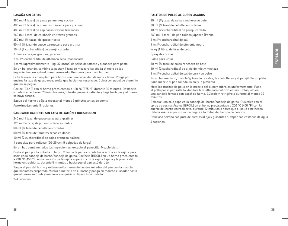 Black & Decker CTO4400B User Manual | Page 20 / 35