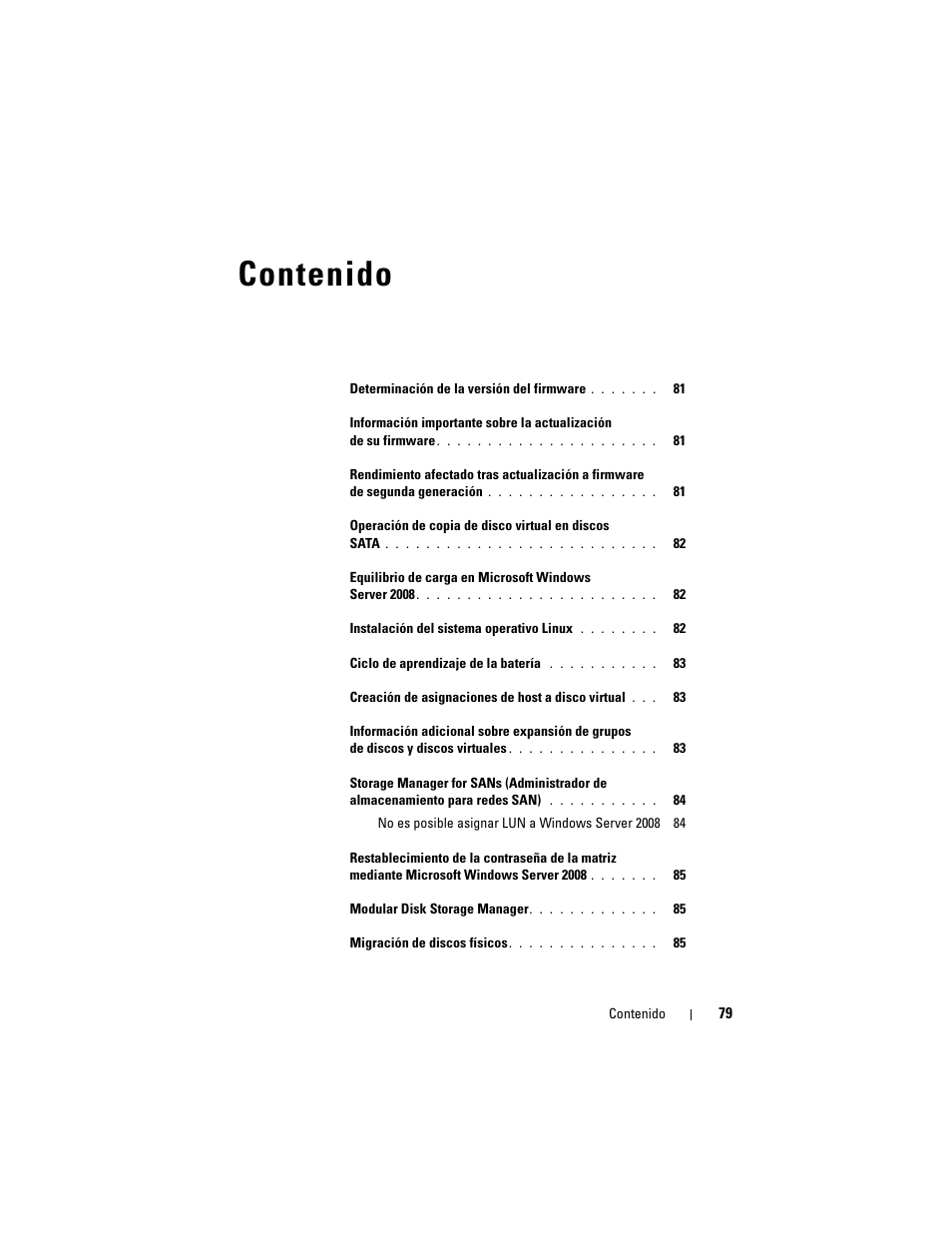 Dell PowerVault MD3000 User Manual | Page 79 / 90