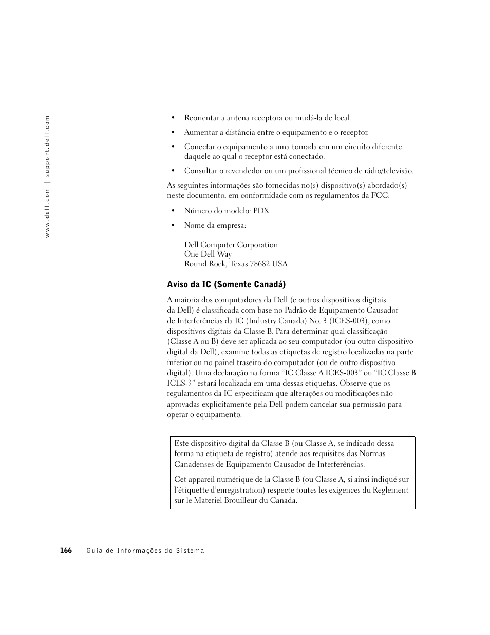 Dell C/Dock II Expansion Station User Manual | Page 168 / 250