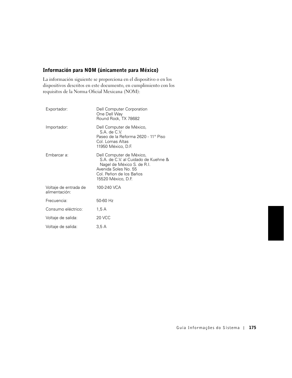 Dell C/Dock II Expansion Station User Manual | Page 177 / 250