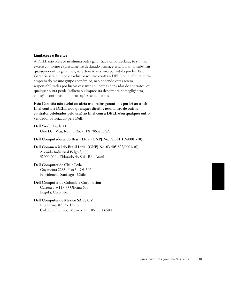 Dell C/Dock II Expansion Station User Manual | Page 183 / 250