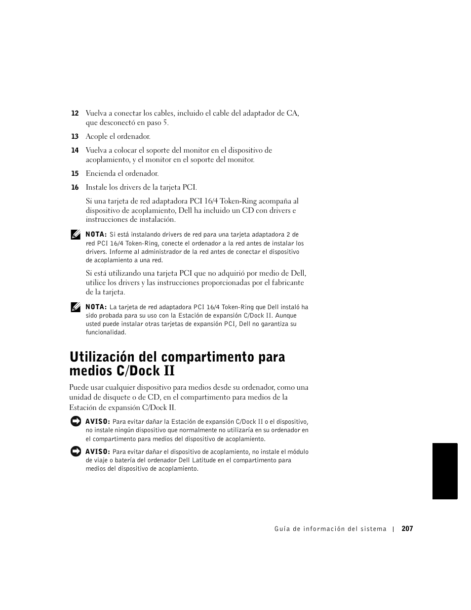 Dell C/Dock II Expansion Station User Manual | Page 209 / 250