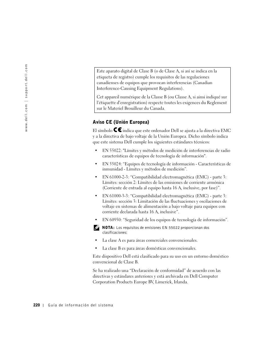 Dell C/Dock II Expansion Station User Manual | Page 222 / 250
