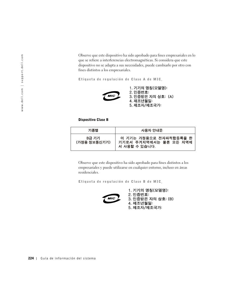 Dell C/Dock II Expansion Station User Manual | Page 226 / 250
