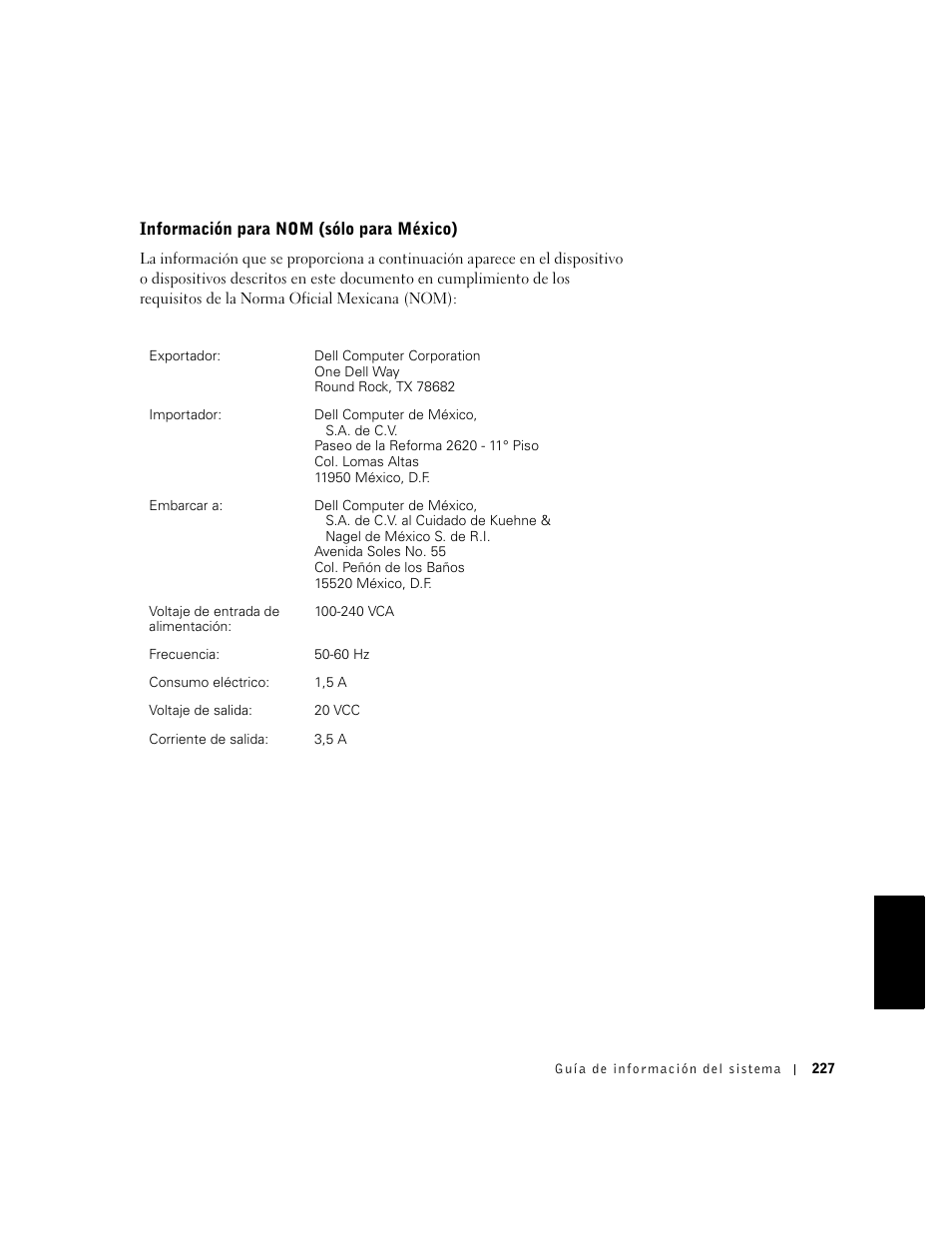 Dell C/Dock II Expansion Station User Manual | Page 229 / 250