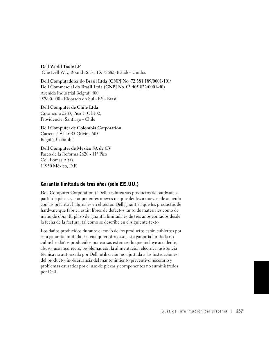 Dell C/Dock II Expansion Station User Manual | Page 239 / 250