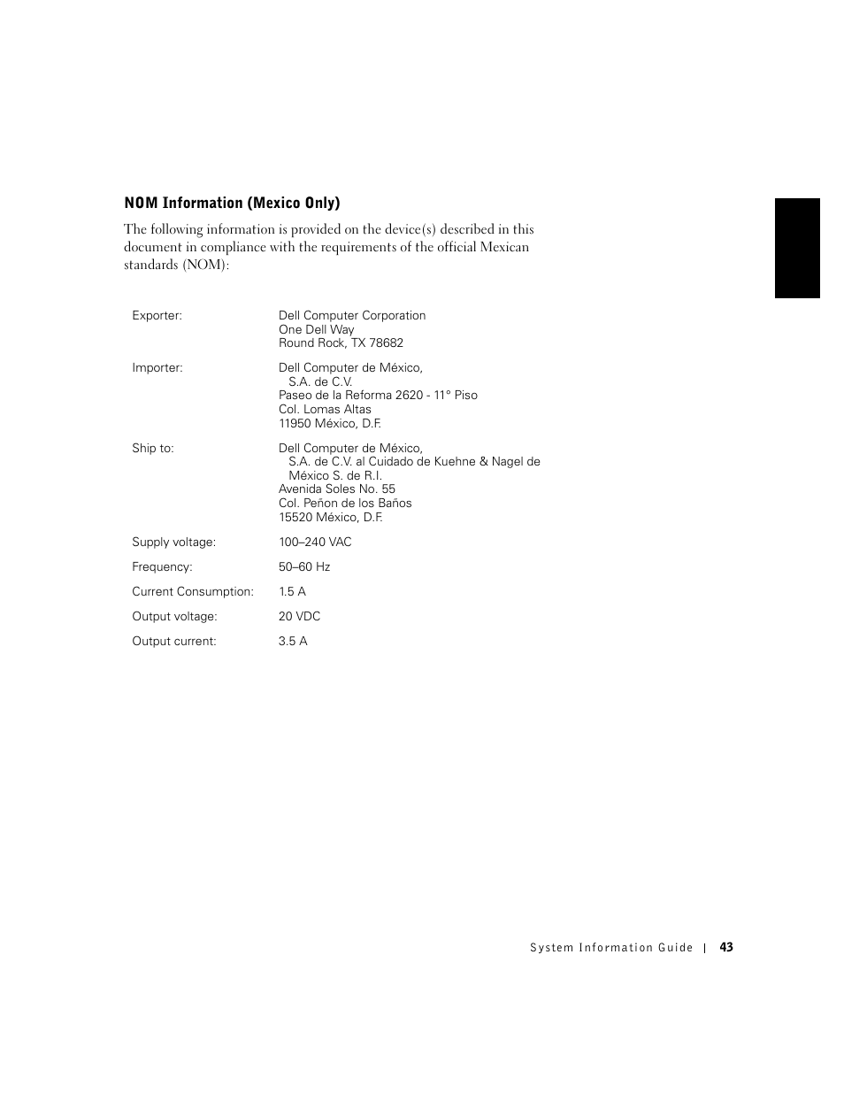 Dell C/Dock II Expansion Station User Manual | Page 45 / 250