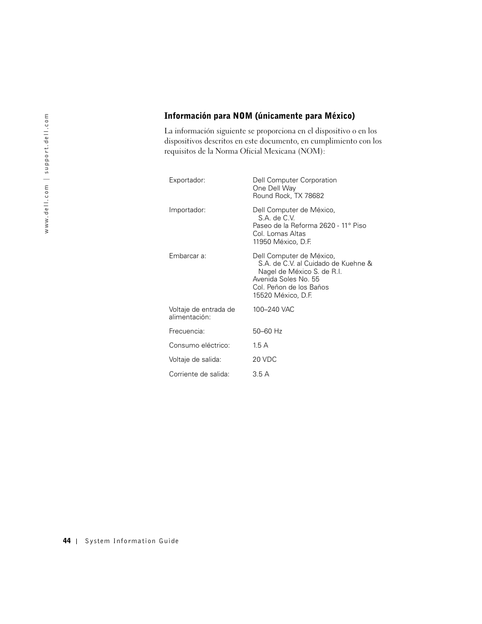 Dell C/Dock II Expansion Station User Manual | Page 46 / 250