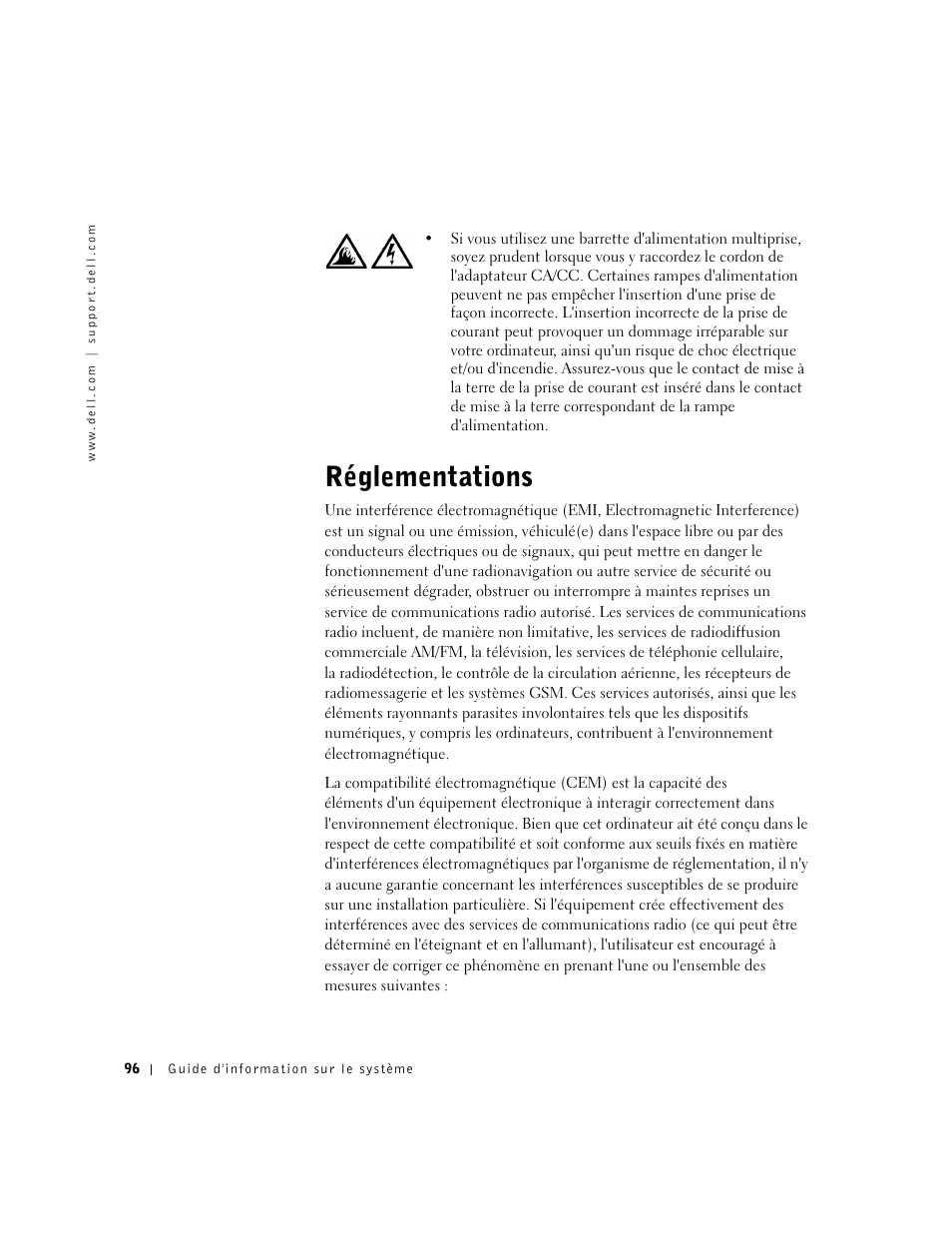 Réglementations | Dell C/Dock II Expansion Station User Manual | Page 98 / 250