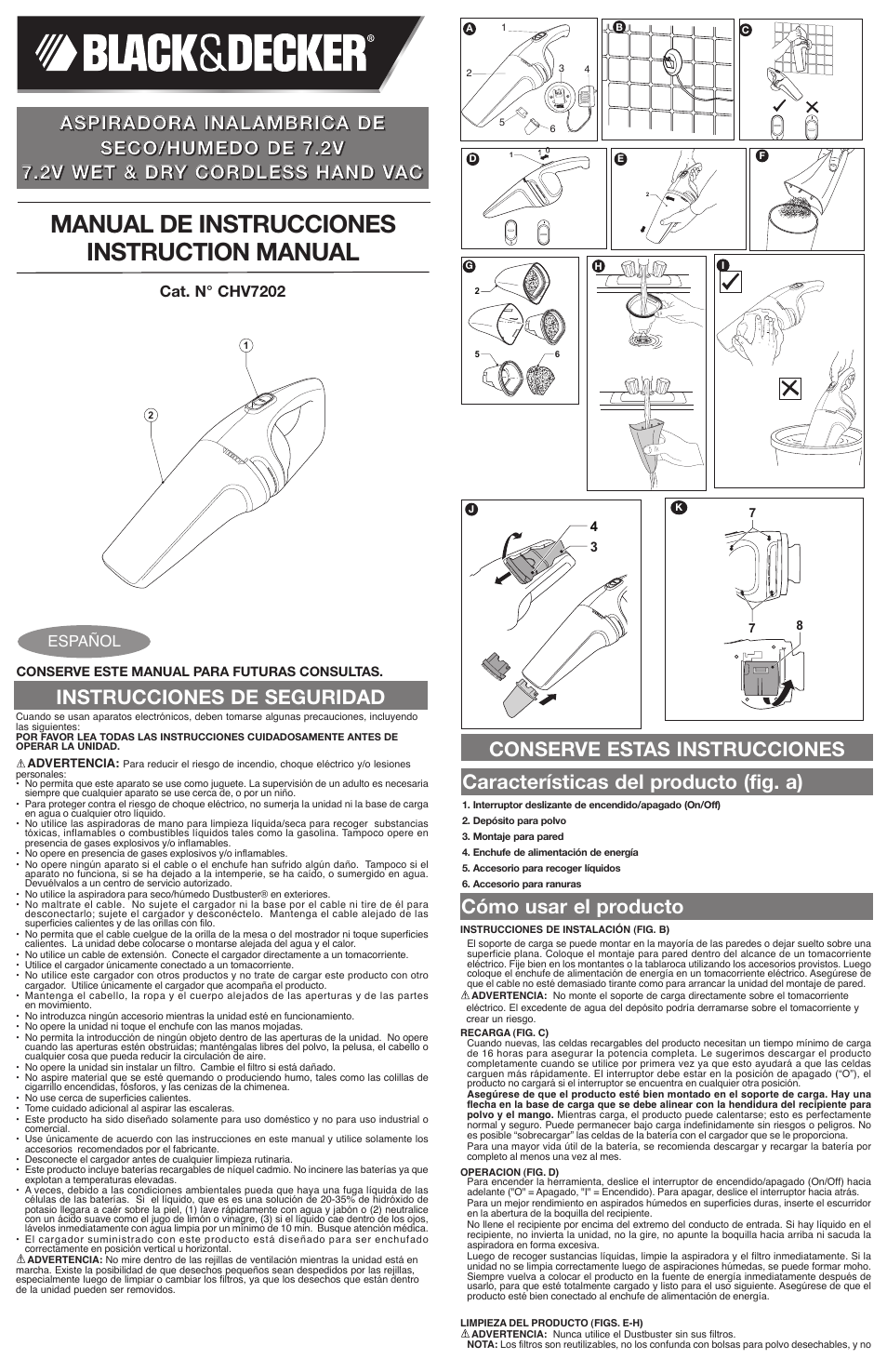 Black & Decker VA090020D User Manual | 3 pages