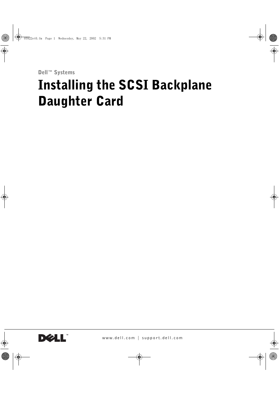 Dell PowerEdge 2600 User Manual | 42 pages