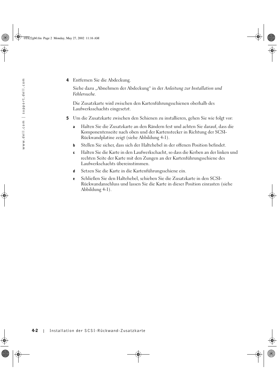 Dell PowerEdge 2600 User Manual | Page 22 / 42