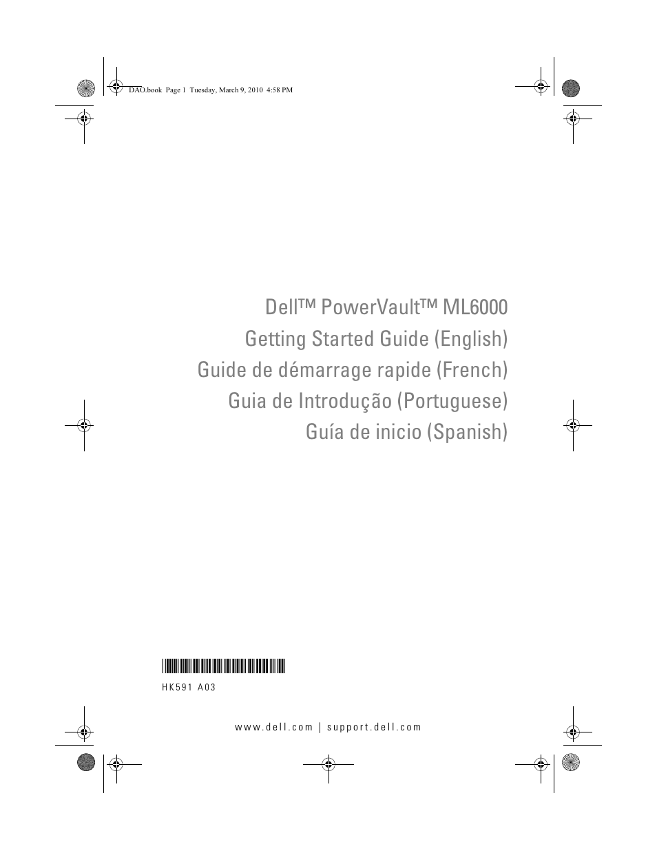 Dell PowerVault ML6000 User Manual | 56 pages