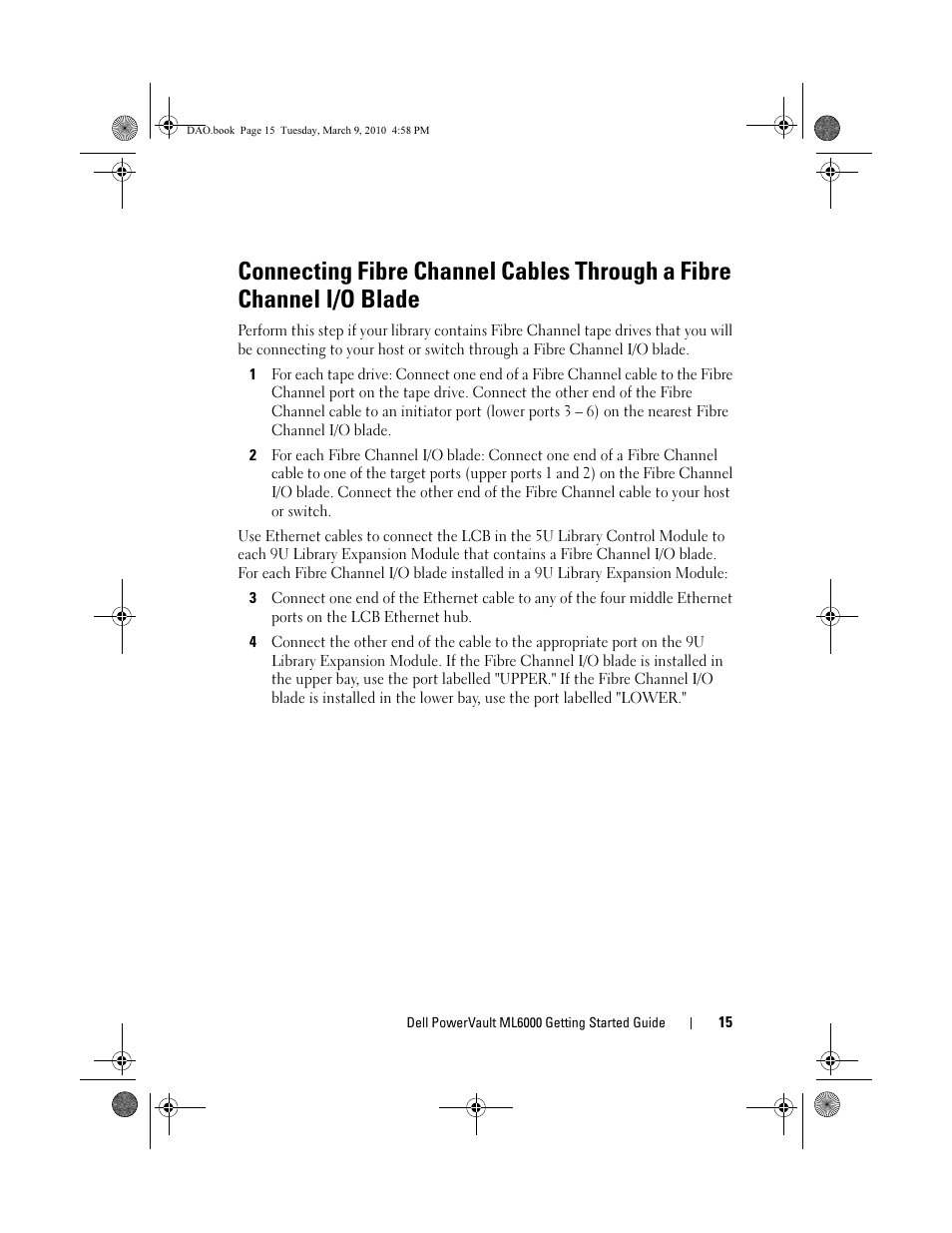 Dell PowerVault ML6000 User Manual | Page 15 / 56