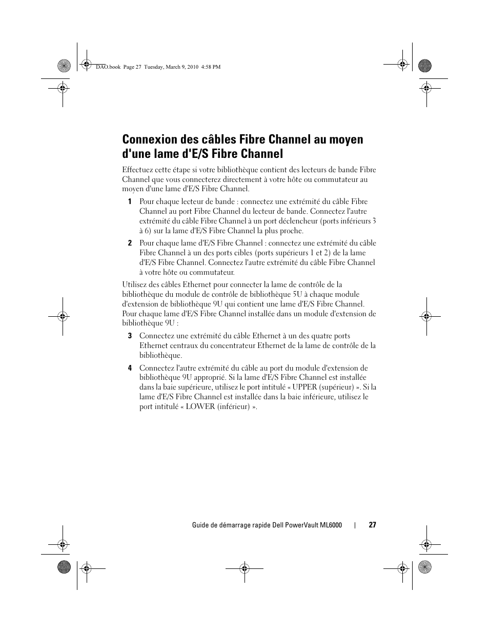 Dell PowerVault ML6000 User Manual | Page 27 / 56