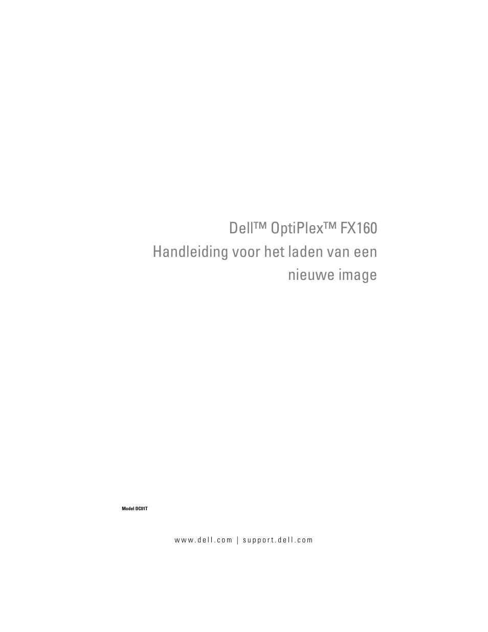Dell OptiPlex FX160 (Late 2008) User Manual | Page 33 / 132