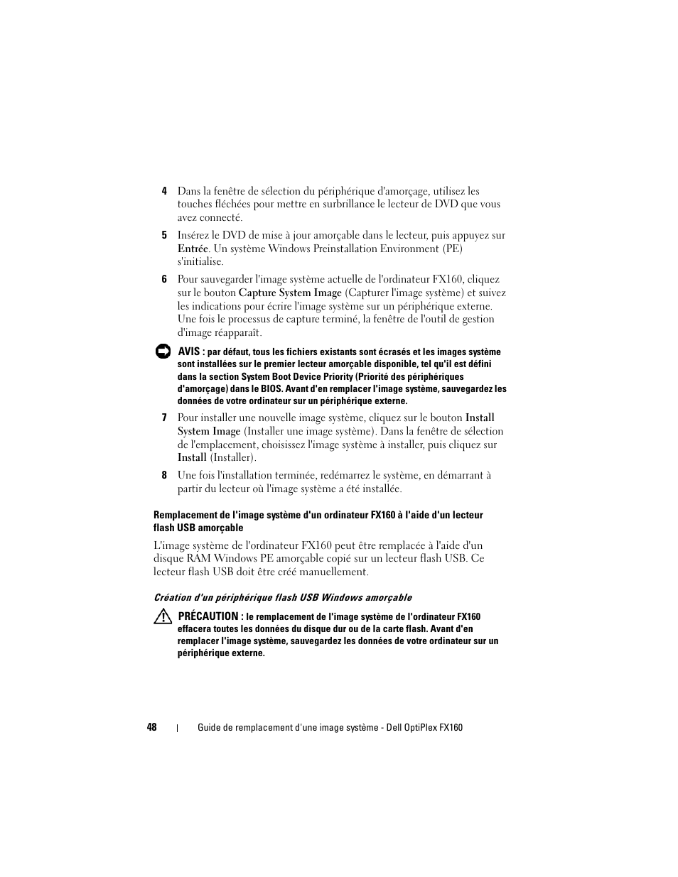 Dell OptiPlex FX160 (Late 2008) User Manual | Page 48 / 132