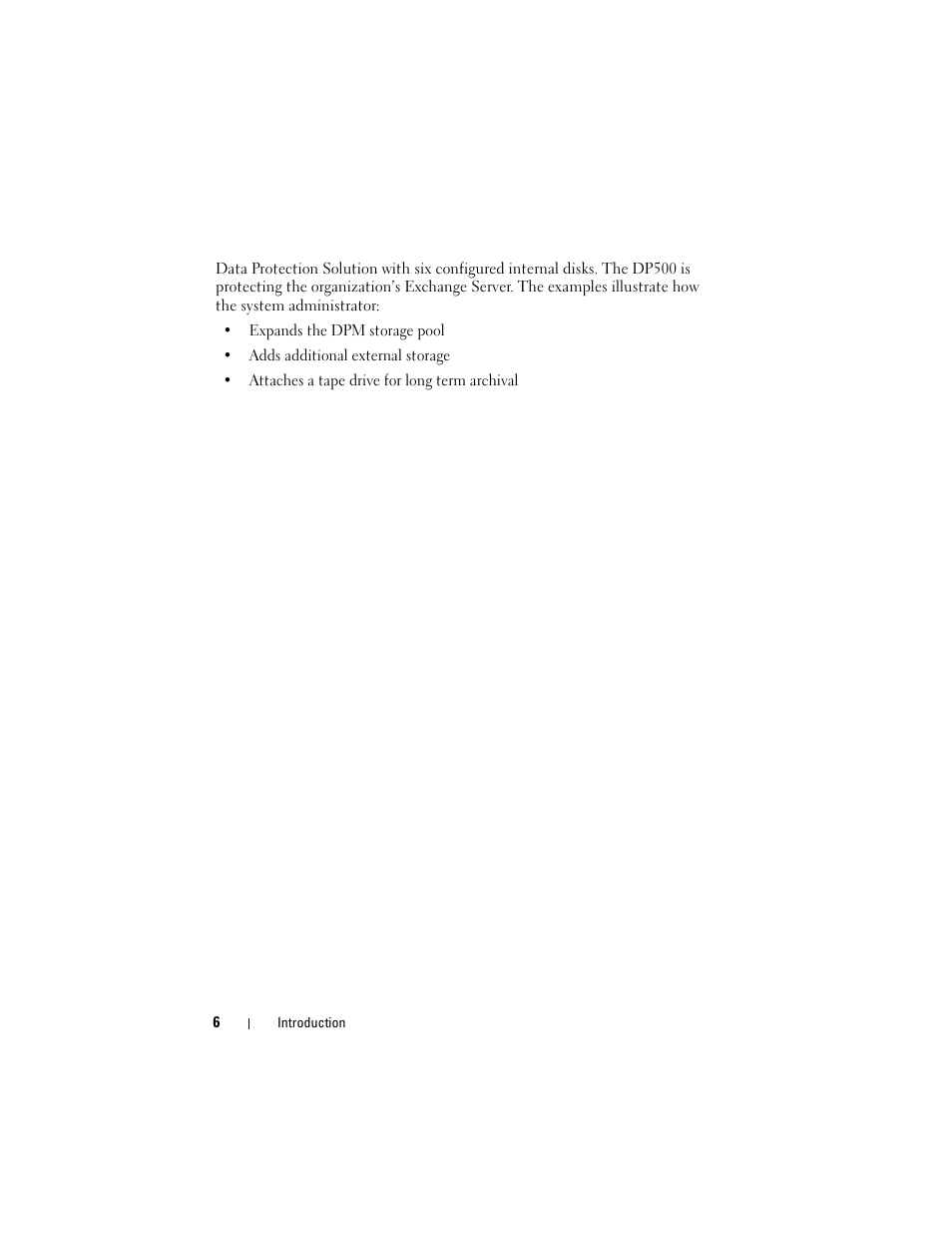 Dell PowerVault DP500 User Manual | Page 6 / 28