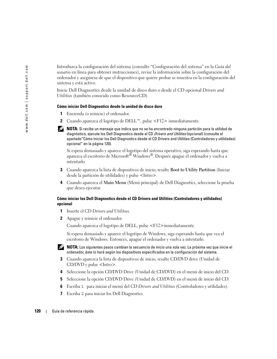 Dell OptiPlex GX520 User Manual | Page 120 / 136