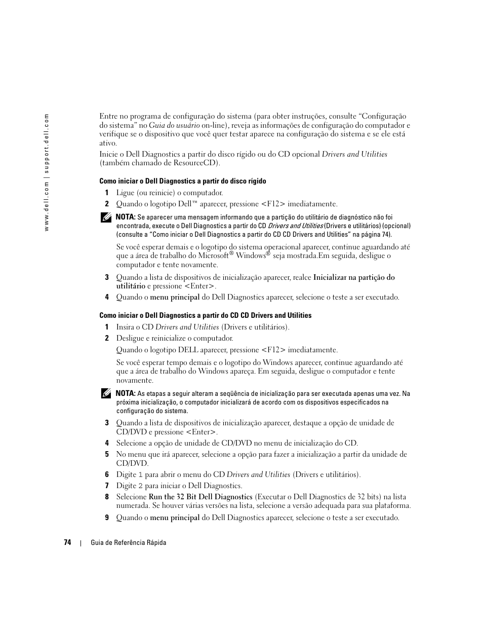 Dell OptiPlex GX520 User Manual | Page 74 / 136
