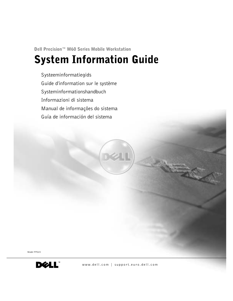 Dell Precision M60 User Manual | 200 pages