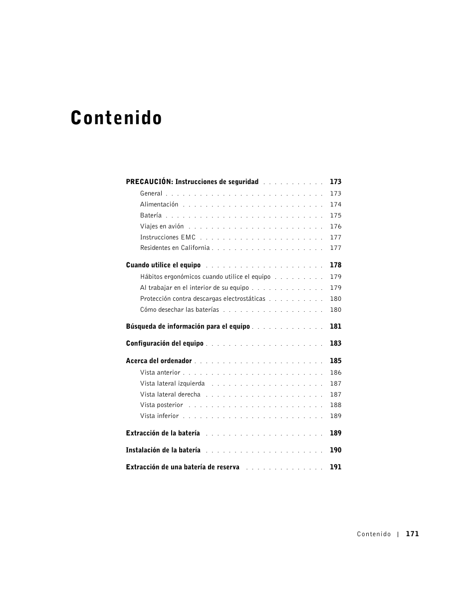 Dell Precision M60 User Manual | Page 173 / 200