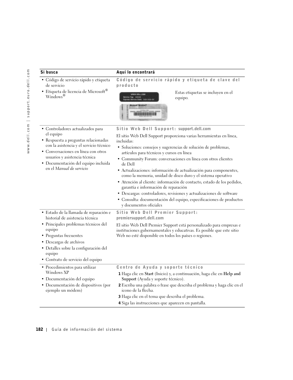 Dell Precision M60 User Manual | Page 184 / 200