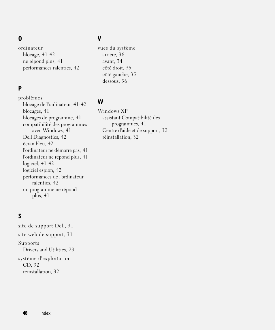 Dell Latitude D630C (Late 2008) User Manual | Page 48 / 96