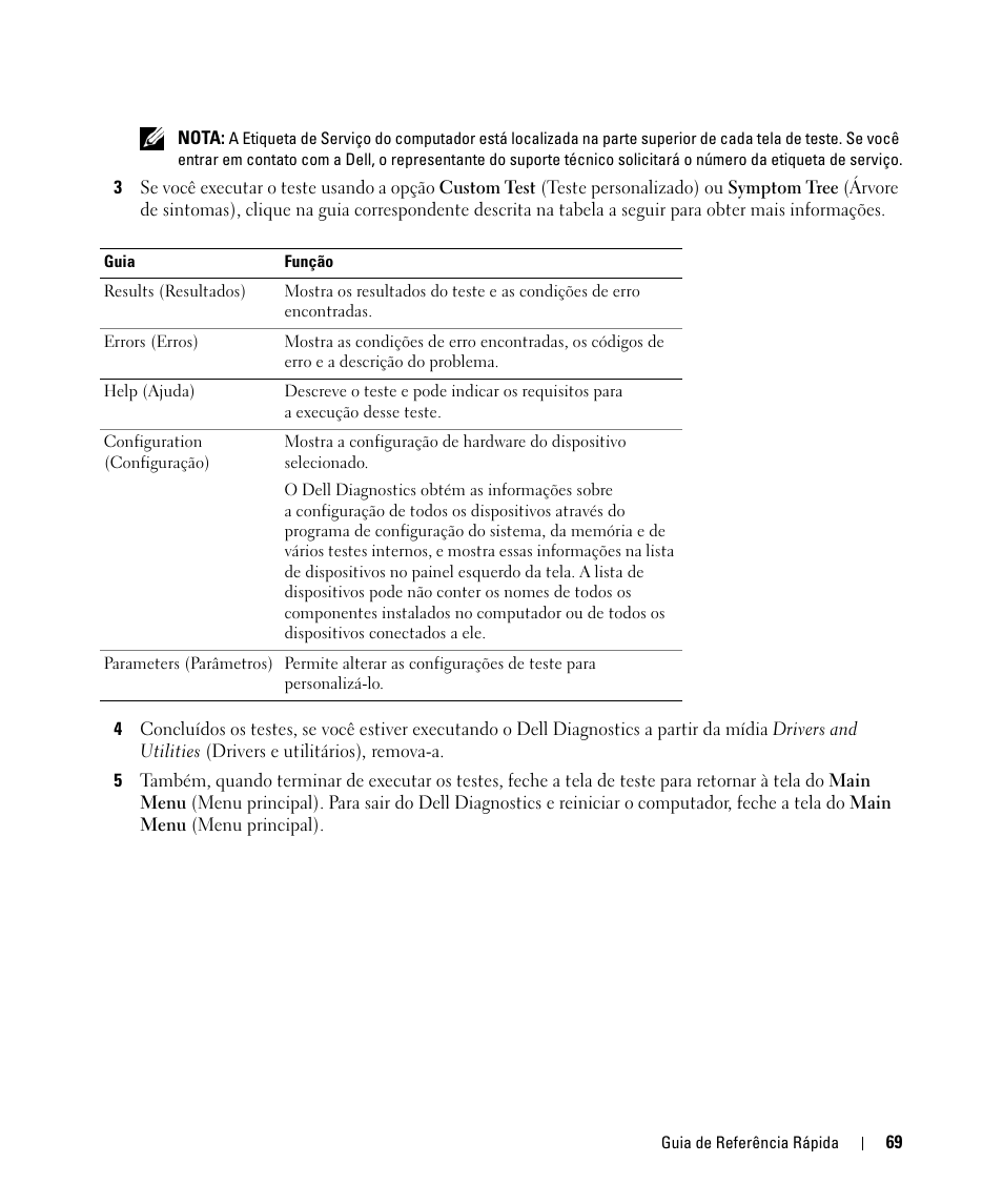 Dell Latitude D630C (Late 2008) User Manual | Page 69 / 96