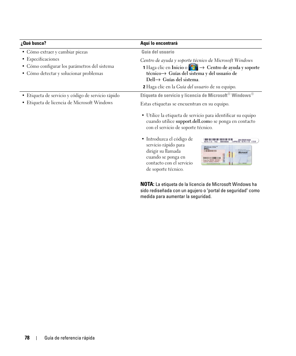 Dell Latitude D630C (Late 2008) User Manual | Page 78 / 96