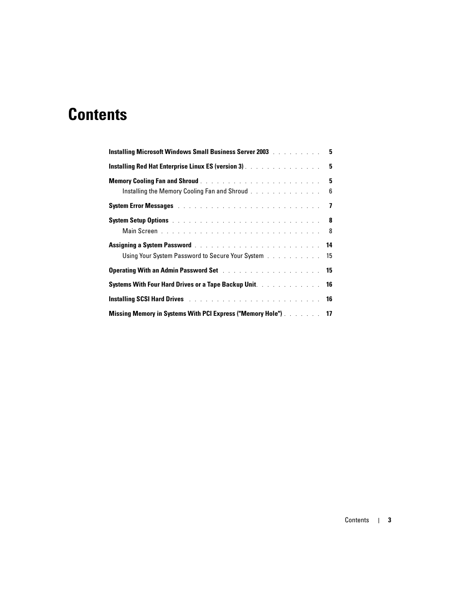 Dell PowerEdge SC1420 User Manual | Page 5 / 132