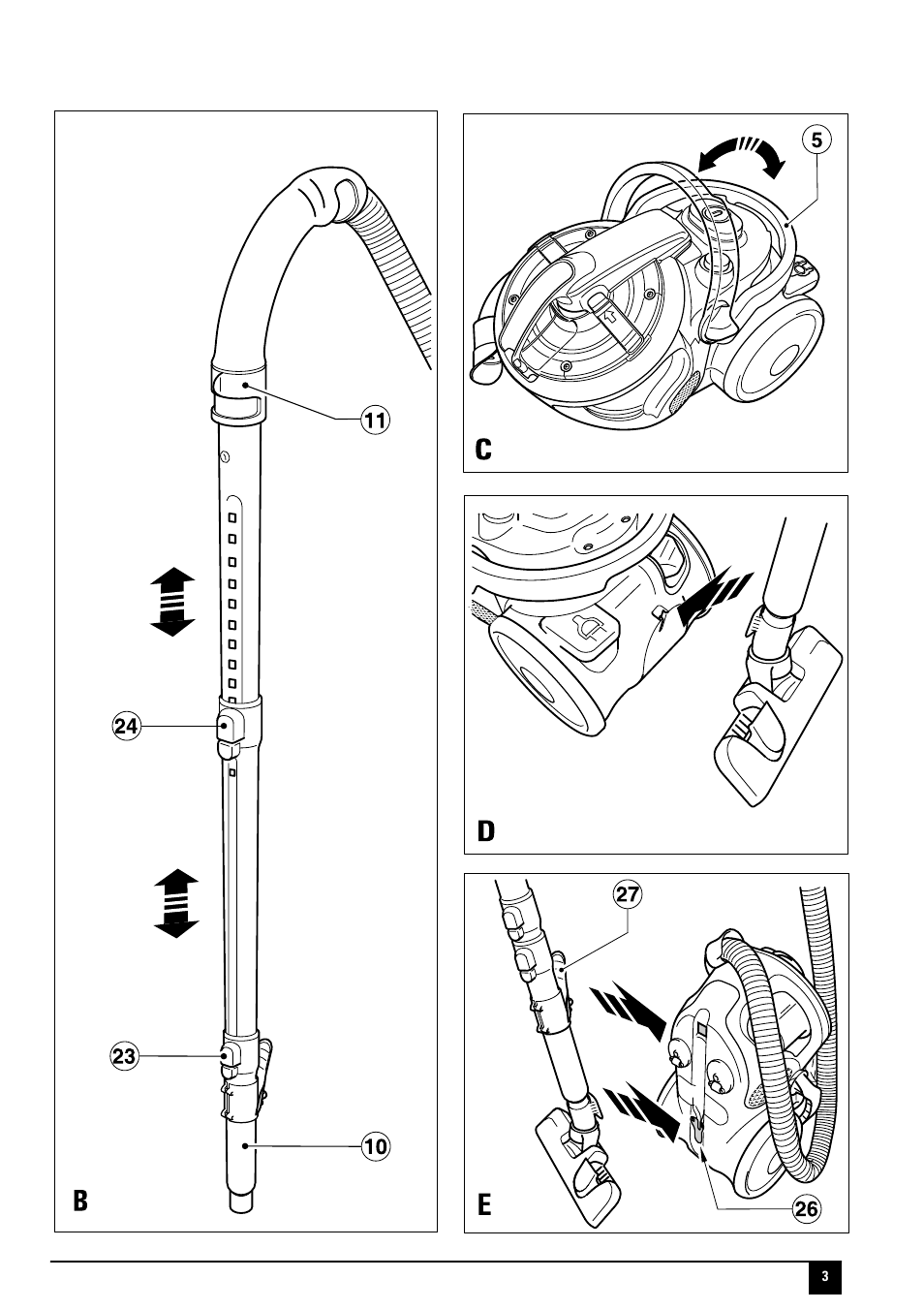 Black & Decker VN2205 User Manual | Page 3 / 16