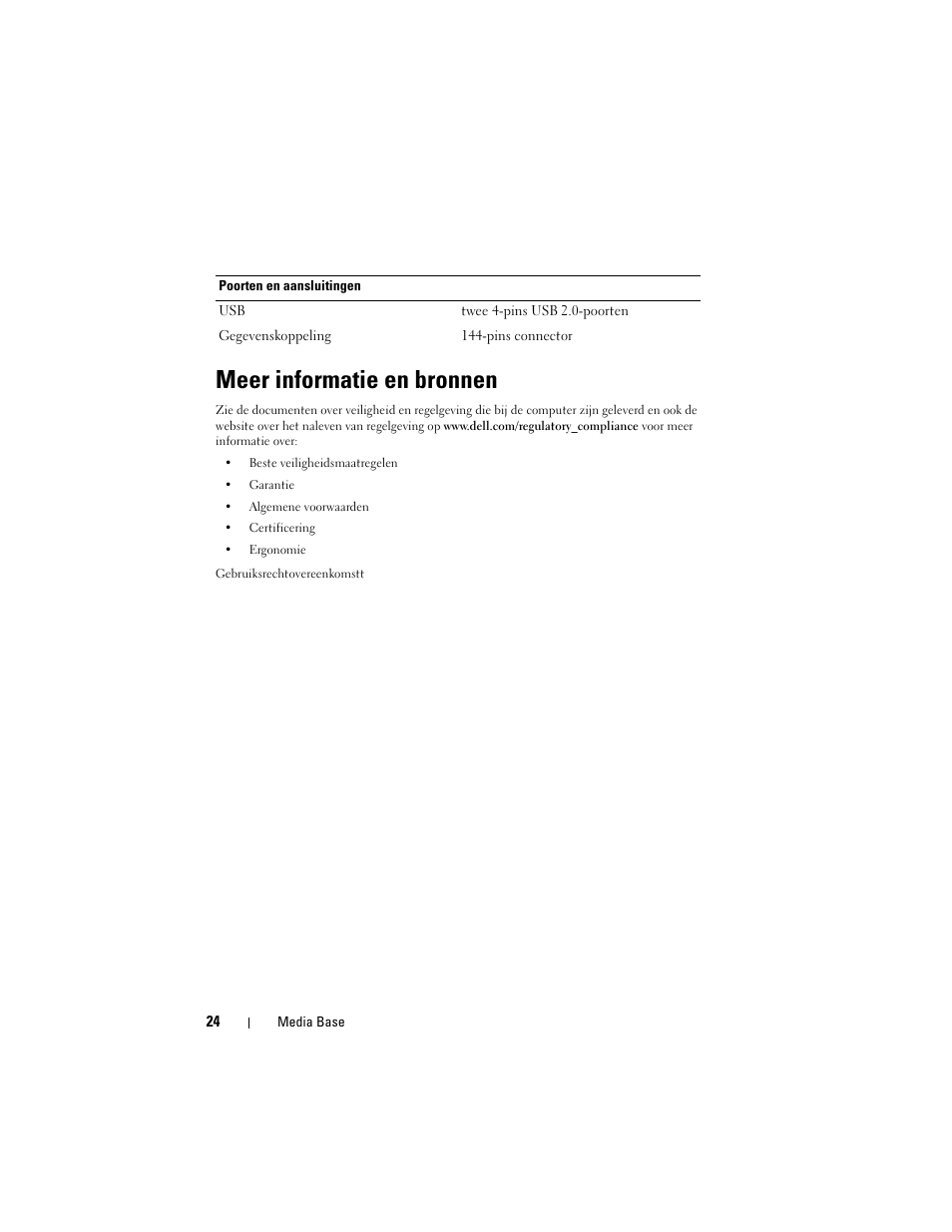 Meer informatie en bronnen | Dell Latitude XT3 (Mid 2011) User Manual | Page 26 / 108