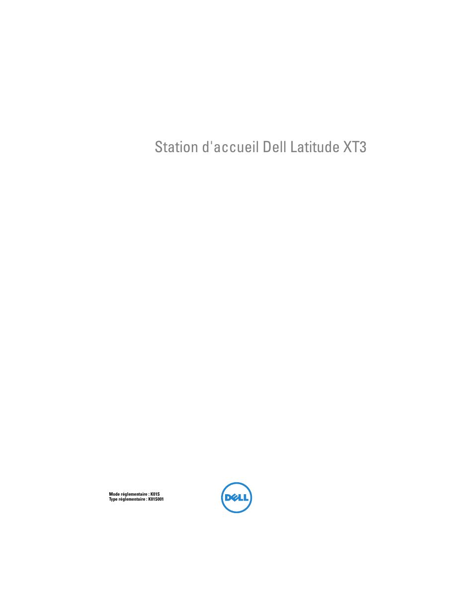 Station d'accueil dell latitude xt3 | Dell Latitude XT3 (Mid 2011) User Manual | Page 35 / 108