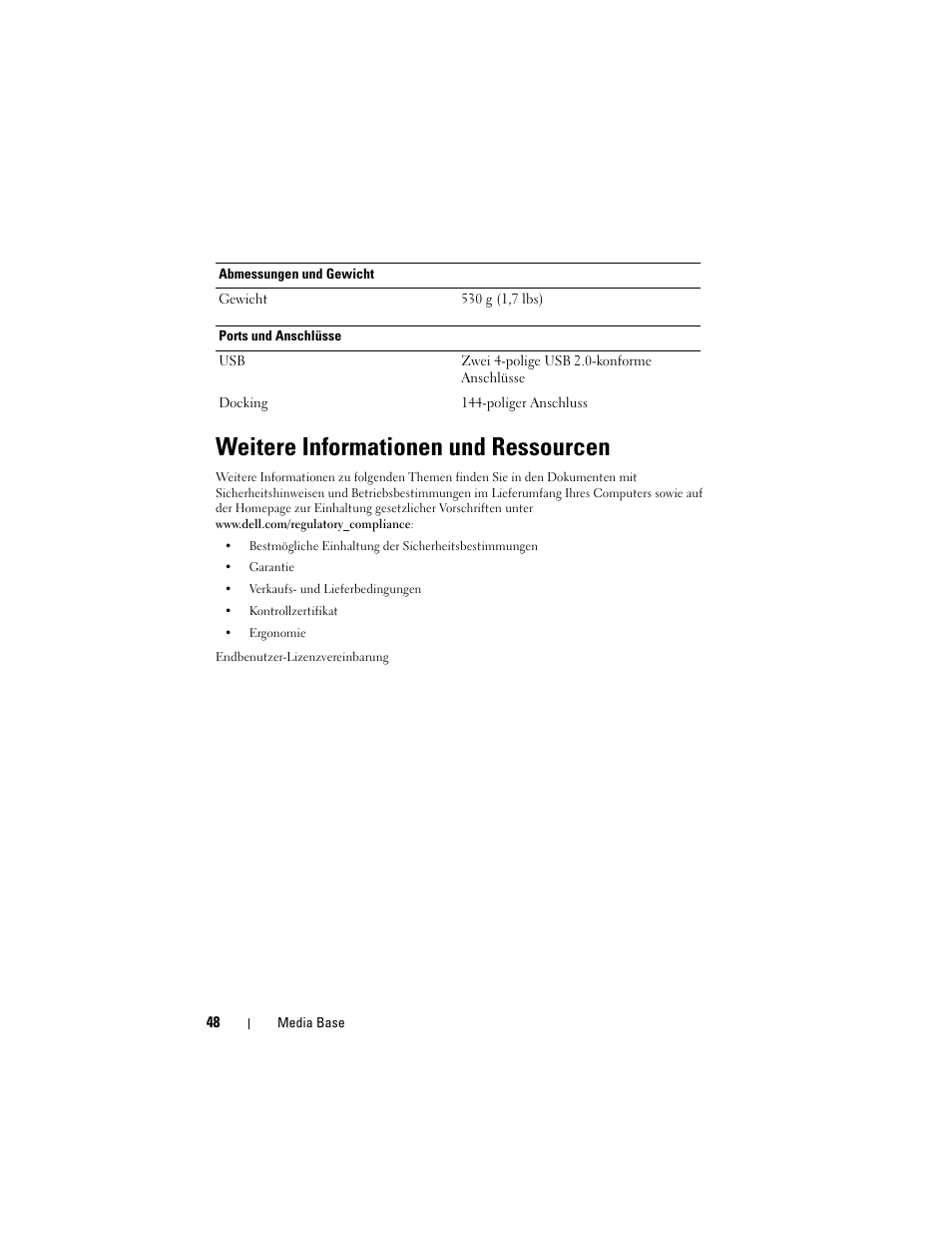 Weitere informationen und ressourcen | Dell Latitude XT3 (Mid 2011) User Manual | Page 50 / 108