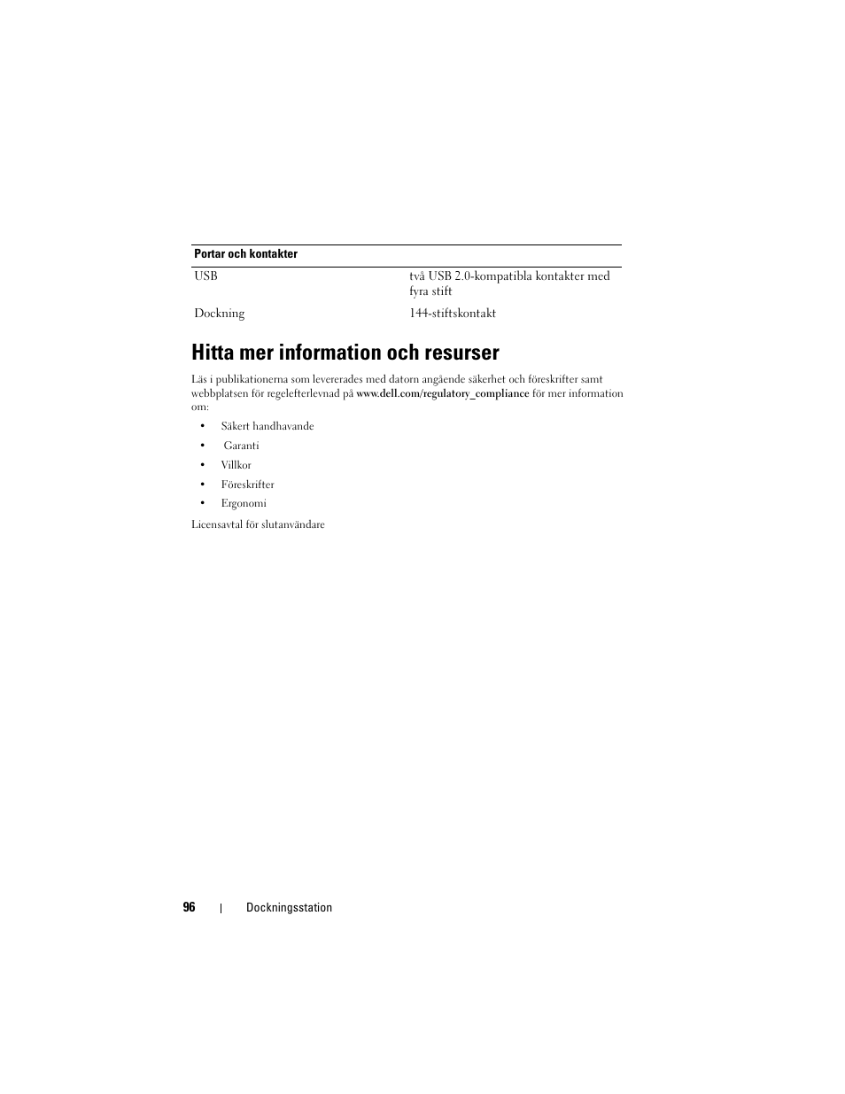 Hitta mer information och resurser | Dell Latitude XT3 (Mid 2011) User Manual | Page 98 / 108