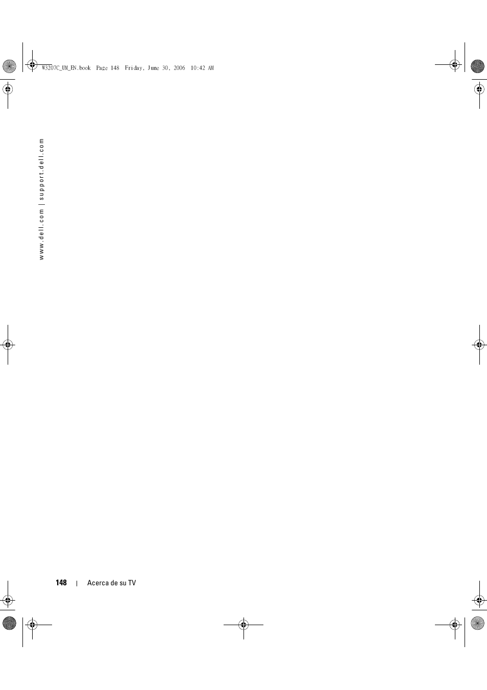 Dell LCD TV W3207C User Manual | Page 148 / 204